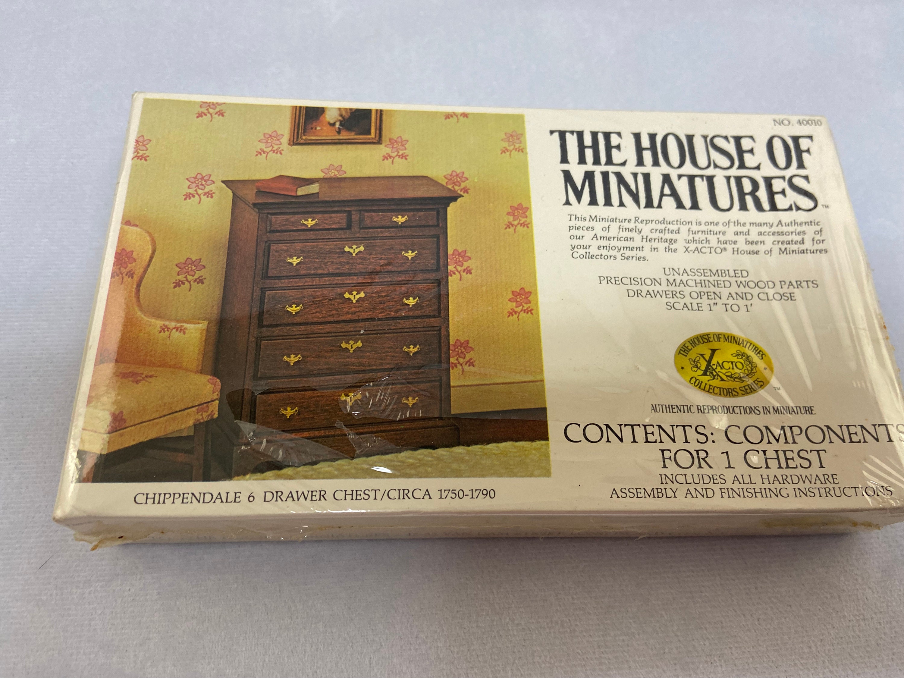 The House Of Miniatures Furniture Kit Catalog 1994 Printable PDF