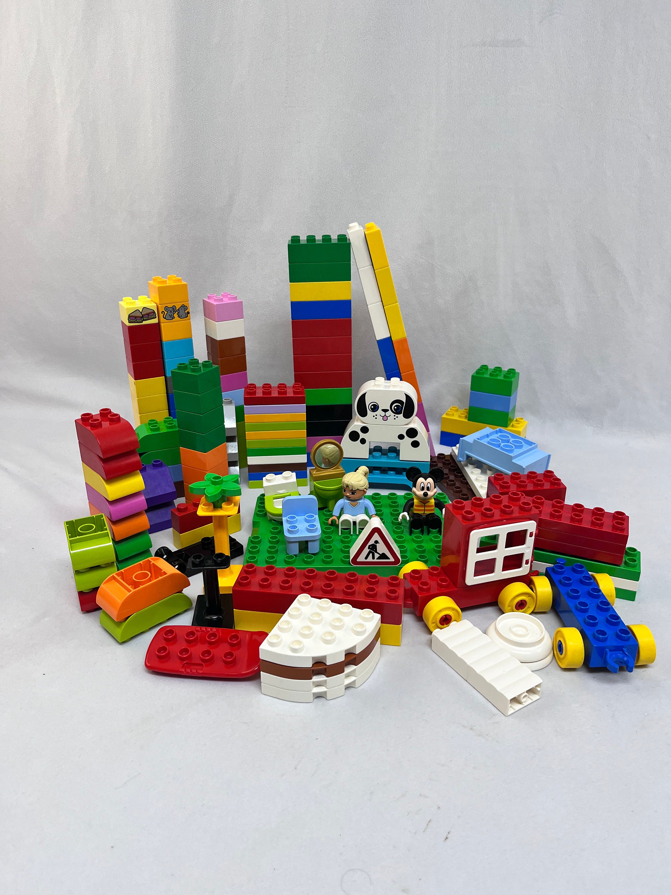 ensemble jouets enfants jeu de construction style duplo lego