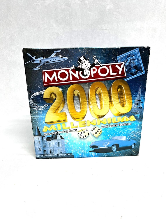 Vintage Board Game Monopoly Millennium Edition - Etsy