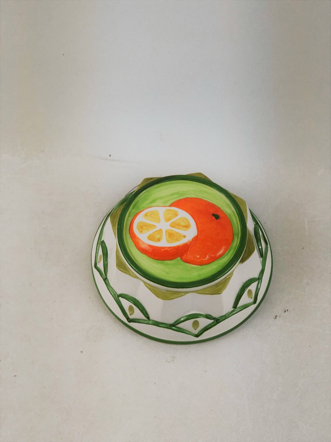 Vintage Ceramic Fruit Design Mold Wall Hanging by Sigma Etsy