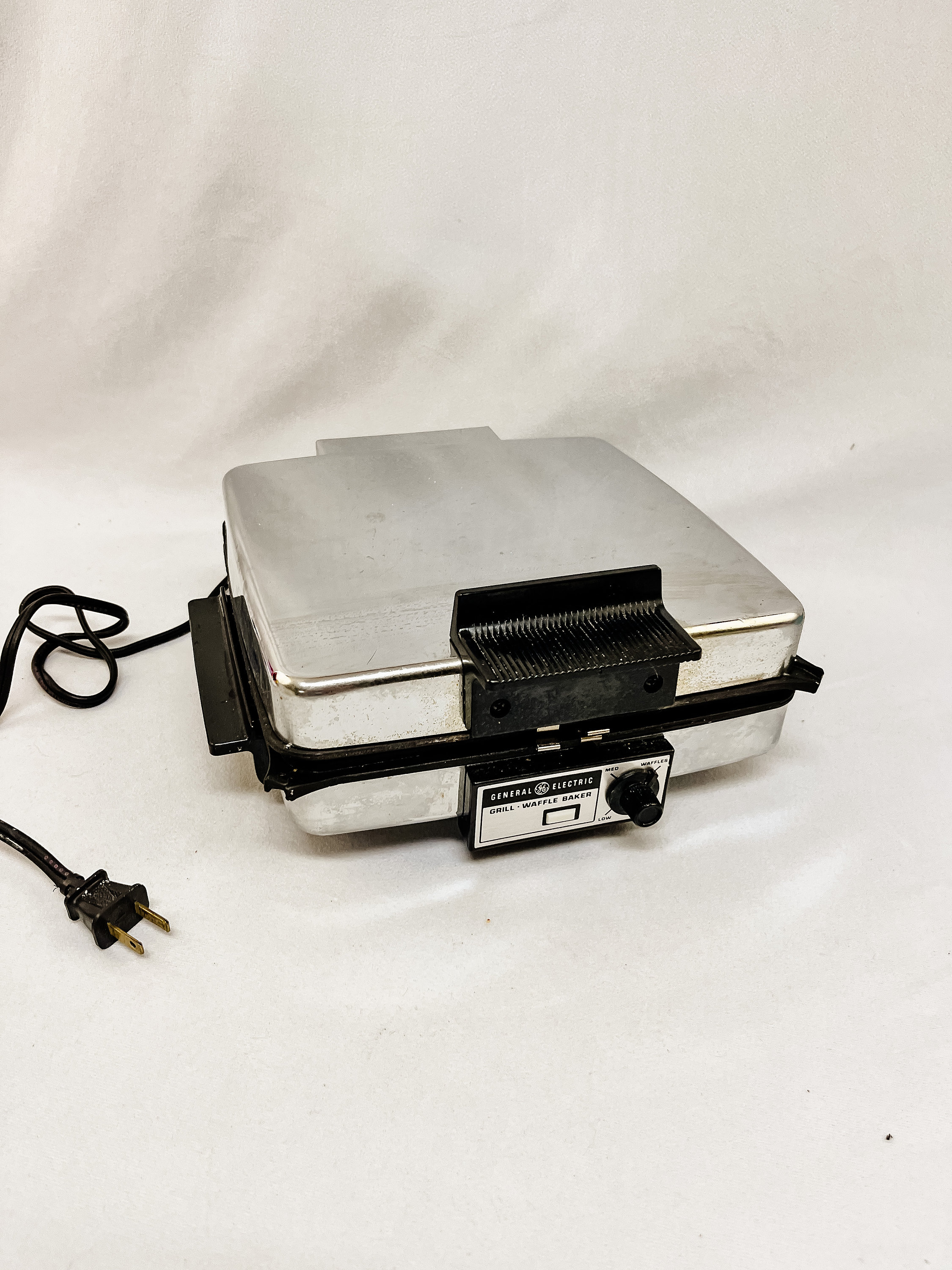 キッチン家電 USA vintage waffle maker GeneralElectric Vintage GE General Electric Grill Wafflebaker Reversible