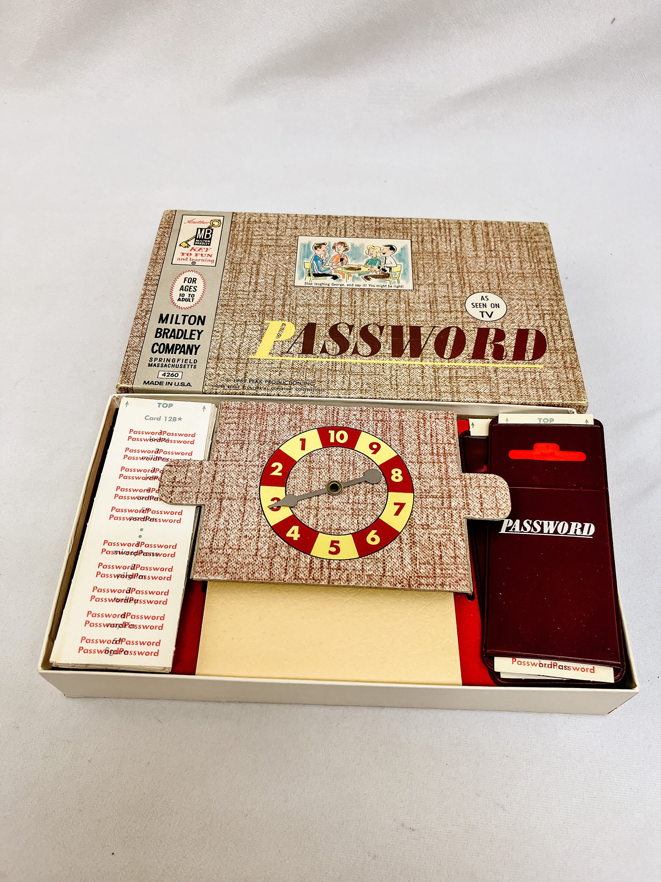 Vintage 1962 Password Game