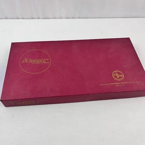 Vintage Scrabble Game