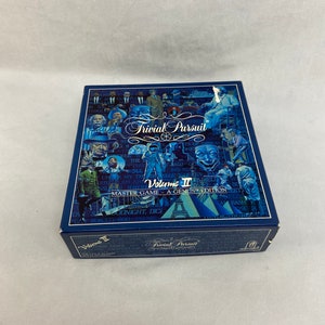 Trivial Pursuit Board Game Master Genus Volume II