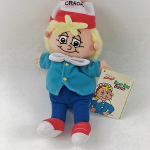 Kelloggs Bean Bag Bunch Characters, &quot;Krackle&quot; Kelloggs Rice Krispies Character
