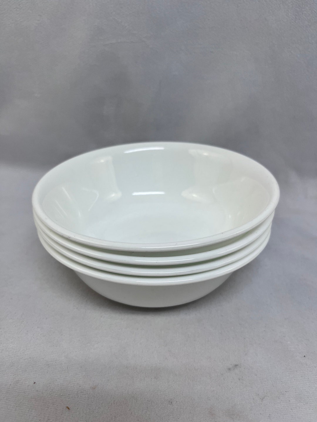 Corelle White Cereal Bowls, Set of 4 Etsy