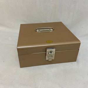 Vintage Carmanco Metal File Box