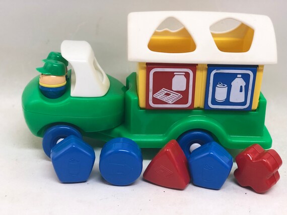 little tikes recycling truck
