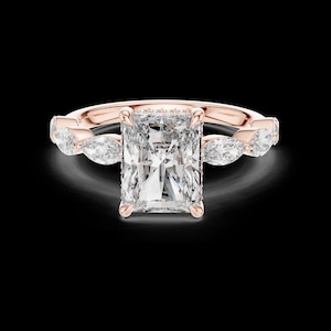 Paquete de 32 archivos CAD de anillos de oro para mujer, diseños de joyería 3DM STL, anillo de oro con diamantes LR-14