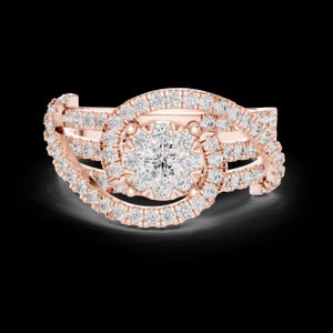 22 Women's Ring Gold CAD Files Bundle 3DM STL Jewelry Designs Engagement Ring Models Digital Download LR -13