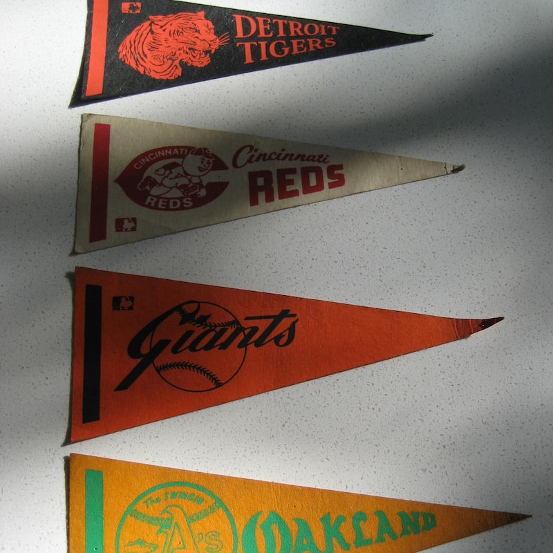 Baseball Pennants - Etsy