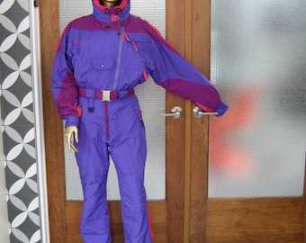 80's retro ski outfit