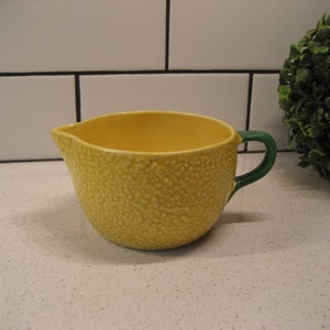 6 "Vintage Carlton Ware 3D Figural Obst Grapefruit Orange Zitrone Citrus Mini Krug Milchkännchen Ahornsirup Handgemaltes England Frühstück Geschenk