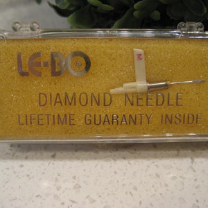 Vintage Le-Bo Diamond Sapphire Stylus platennaald PP-6D vinyl platenspeler originele hoes hifi stereo platenspeler audiofiele audioaccessoire
