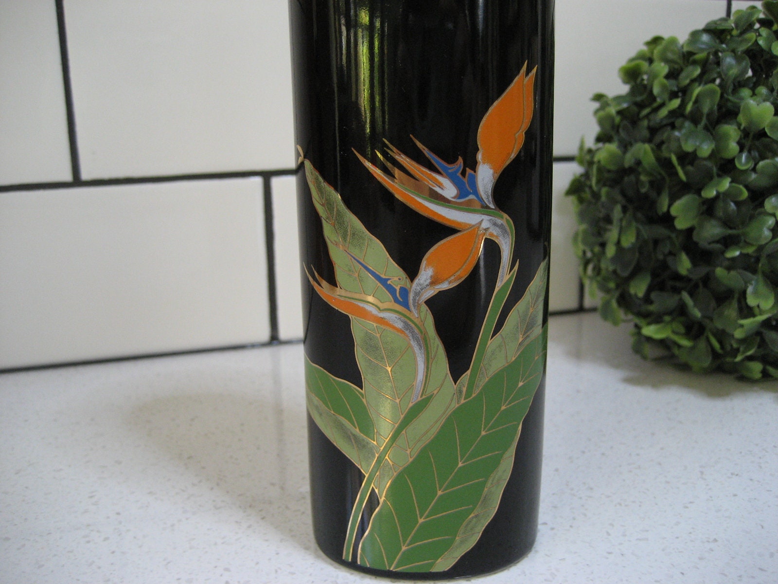 パリ鳥オブジェ　台座付アンティークビンテージ bird of paradise パリ鳥オブジェ 台座付アンティークビンテージ bird of paradise