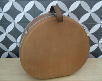 19 ”Vintage Samsonite Silhouette Hartschale Reisetasche Runder Mond Metallfüße Shwayder Bros Denver Style 1640 Wochenendreise Requisite USA