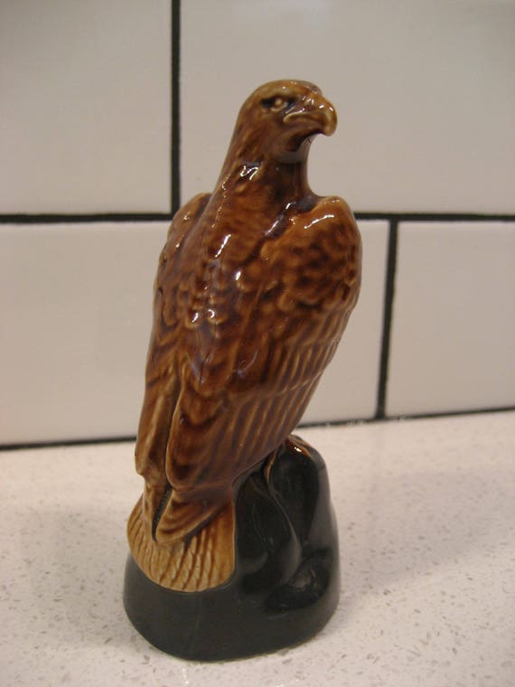 Pottery, Porcelain & Glass Vintage Beswick Golden Eagle Decanter