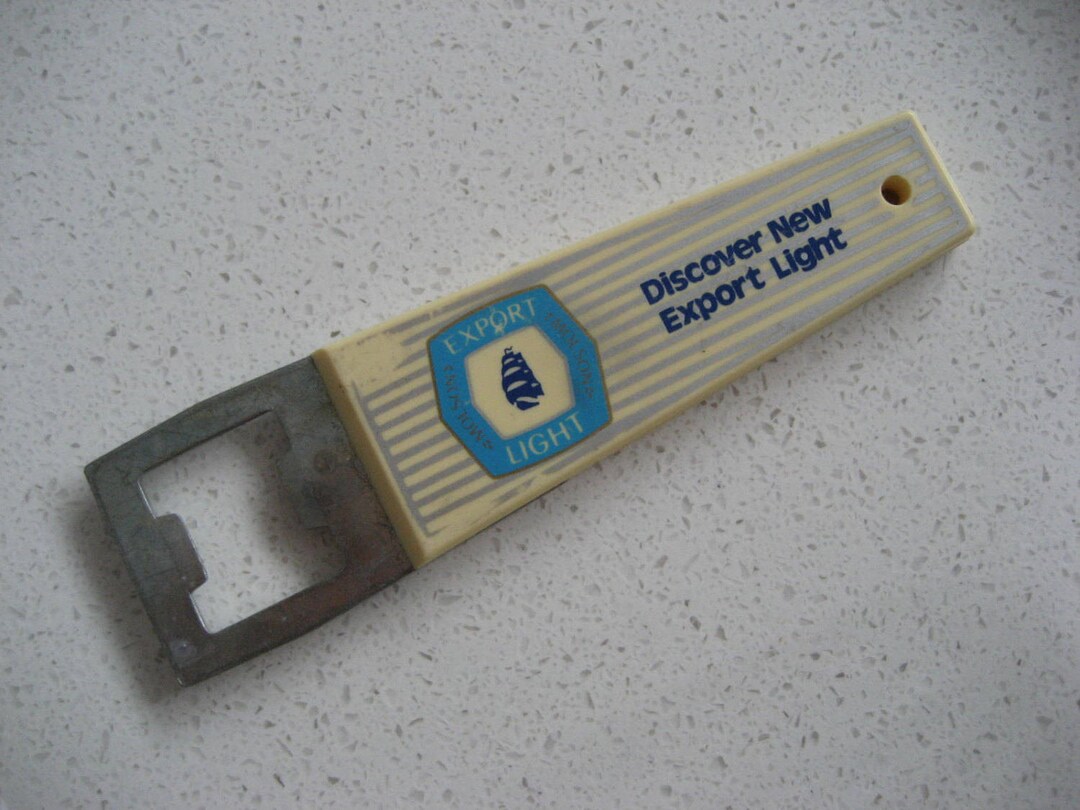 Vintage Molson Export Light Bottle Opener Vintage Advertising Bar ...