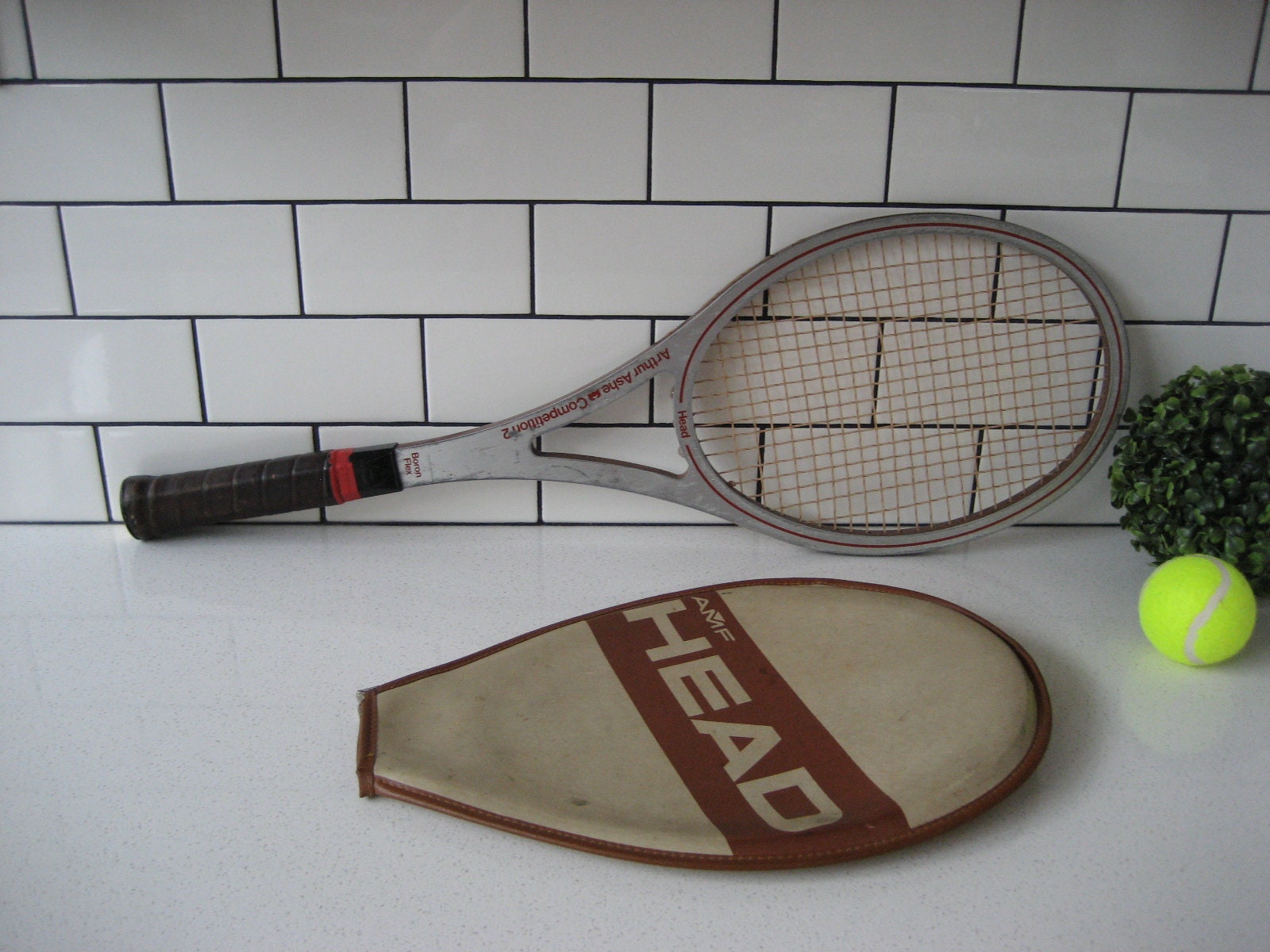 Vintage Head AMF Arthur Ashe Competition 2 Boron Flex Tennis