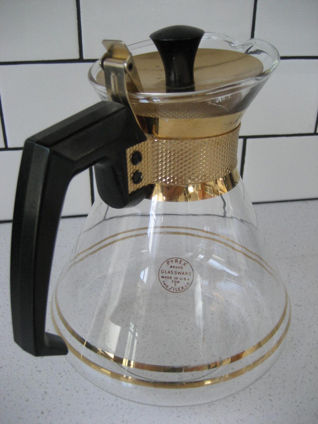 Vintage Silex Glass Coffee Pot Make a Perfect Terrarium Atomic Age