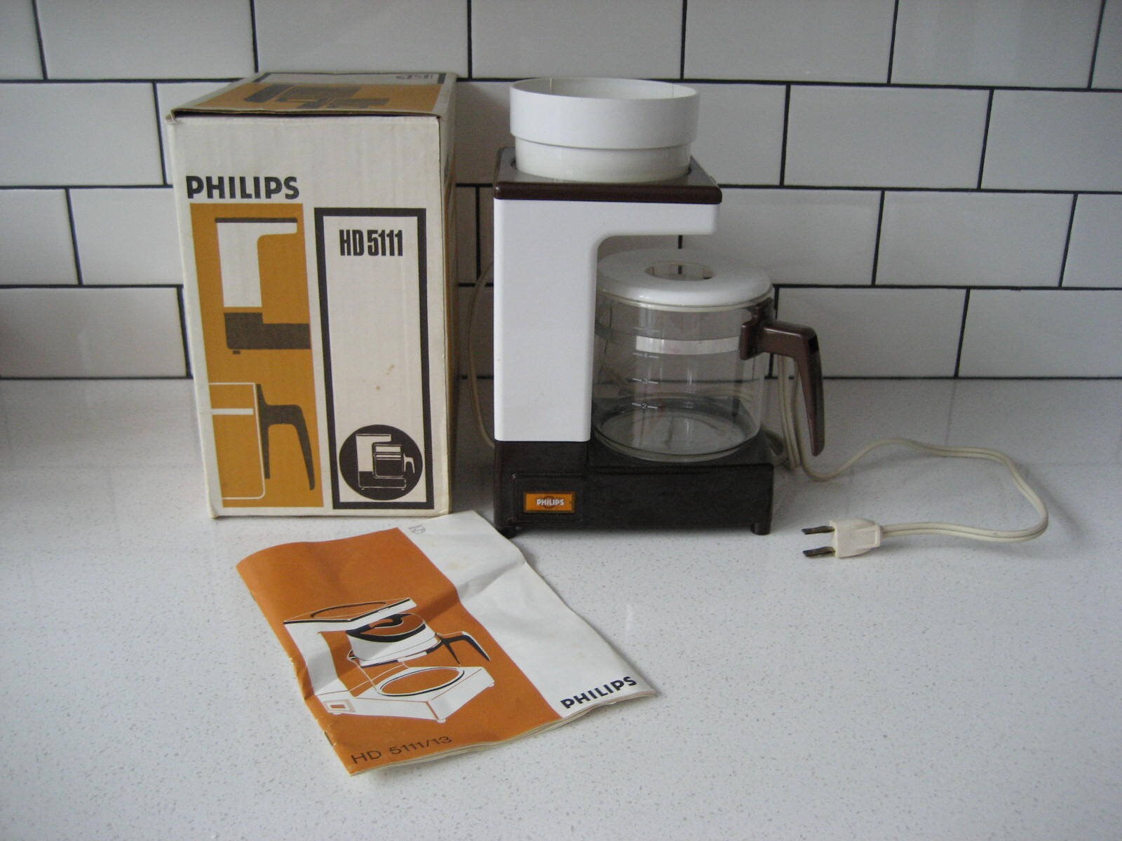 デッドストック　PHILIPS フィリップス コーヒーメーカー HD 5113 フィリップス コーヒーメーカー 箱付きデッドストック HD 51113 昭和