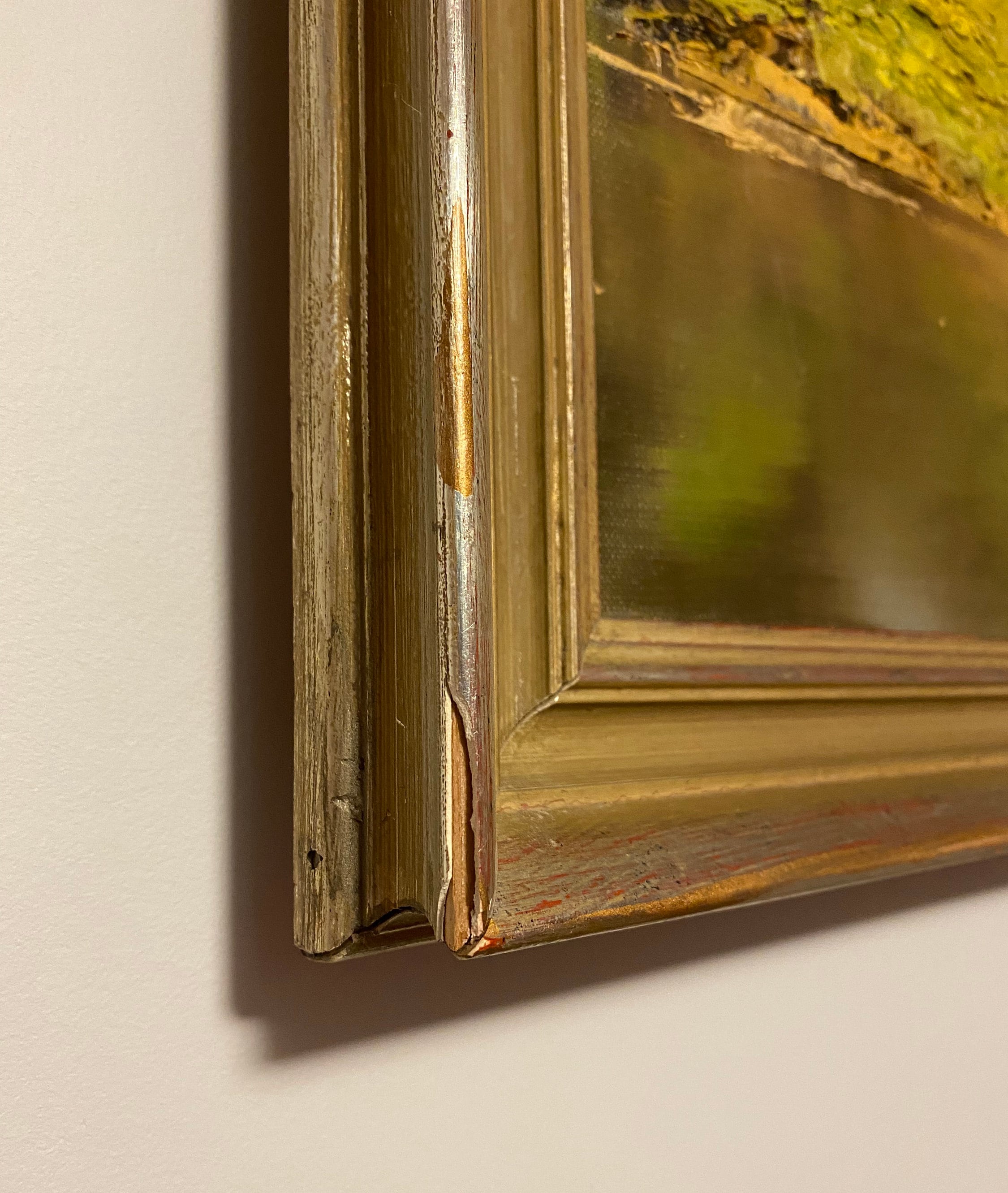 2.9' Vintage Original Fine Art Oil on Canvas Kurt Möser Austrian