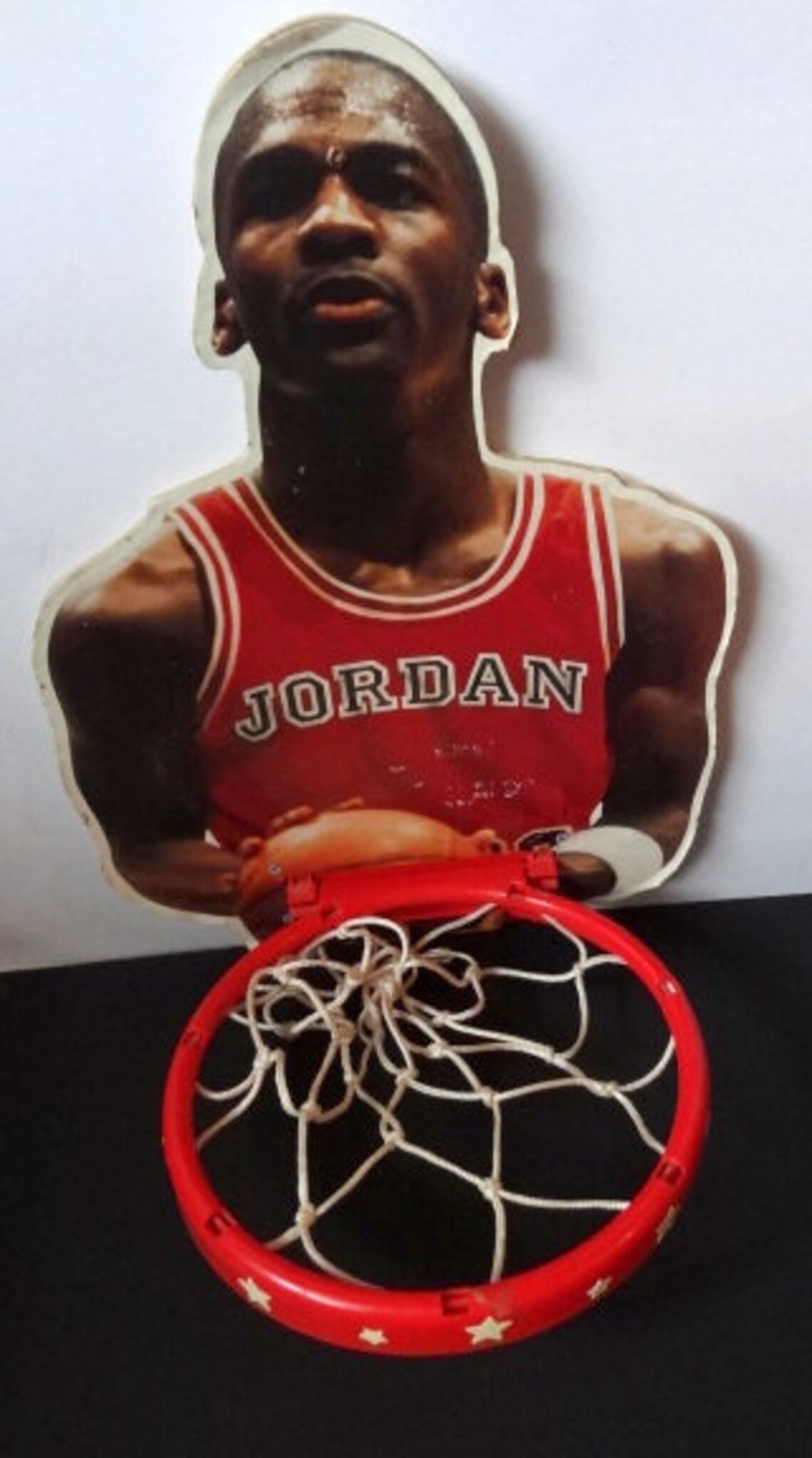 Rare Hanging Vintage Michael Jordan Cardboard W Miniwall Etsy