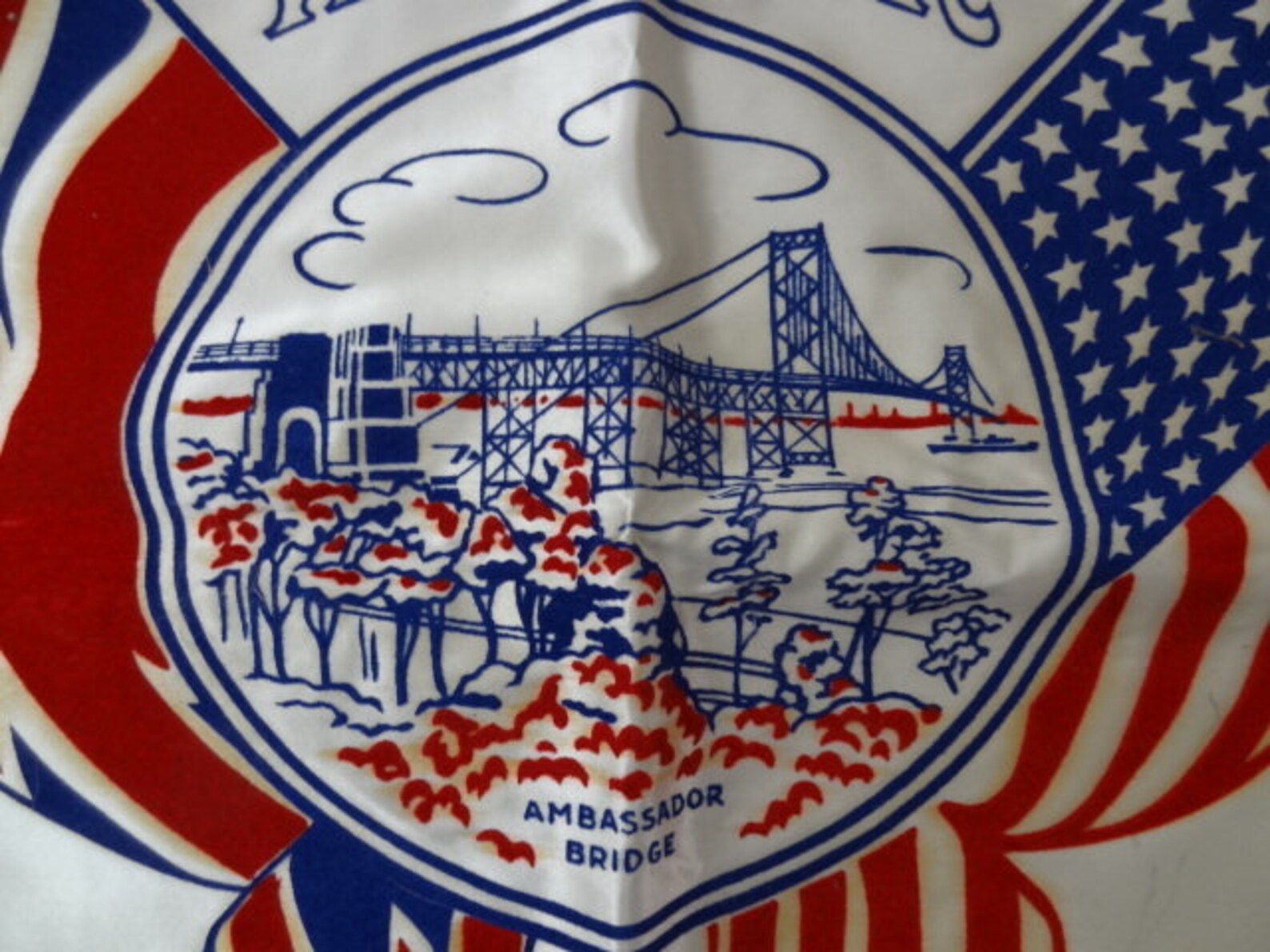 1960s Canada Satin Fringed Patriotic Flags WINDSOR ONTARIO Etsy