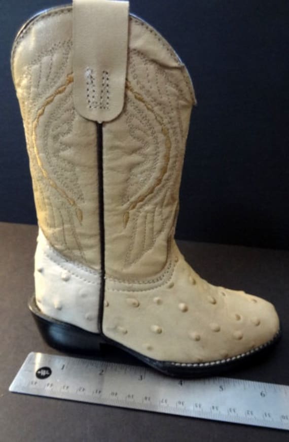 Kids ostrich cheap boots