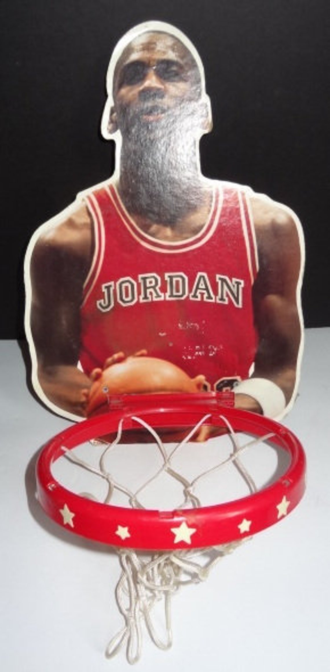 Rare Hanging Vintage Michael Jordan Cardboard W Miniwall Etsy