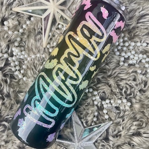 Shadow neon Leopard Print Tumbler