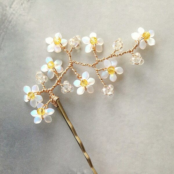 bridesmaid headpiece flower