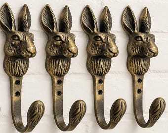 Bunny Rabbit Wall Hook (19 Colors)