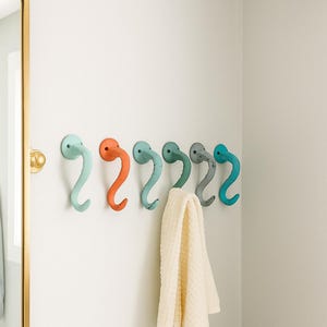 Octopus Tentacle Wall Hook (18 Colors)