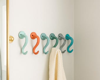 Oktopus Tentakel Wandhaken (18 Farben)