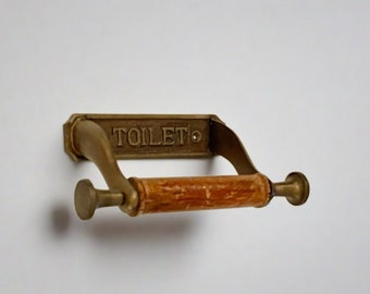 Retro Toilet Paper Holder (19 Colors), TP Holder, Vintage Inspired TP Holder, Antique Brass TP Holder, Bathroom Decor