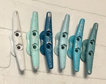 4 inch Boat Cleat (19 Colors), Boat Cleats, Nautical Cabinet Pull, Nautical Drawer Pulls, Cleats, Nautical Hardware, Coastal Hardware