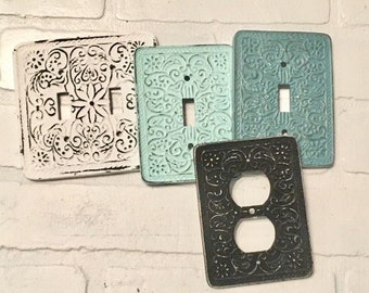Light Switch Cover(18 Colors), Light Switch Plates, Outlet Covers, Plug Cover, Switchplate, Outlet Plate Covers,