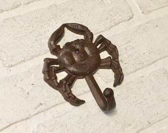 Crab Wall Hook Etsy