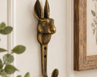 Bunny Rabbit Wall Hook (19 Colors)