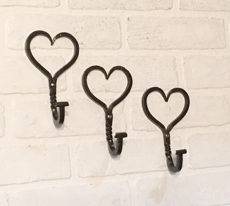 Heart Wall Hook Wall Hook Hooks for Wall Heart Décor Girls Etsy