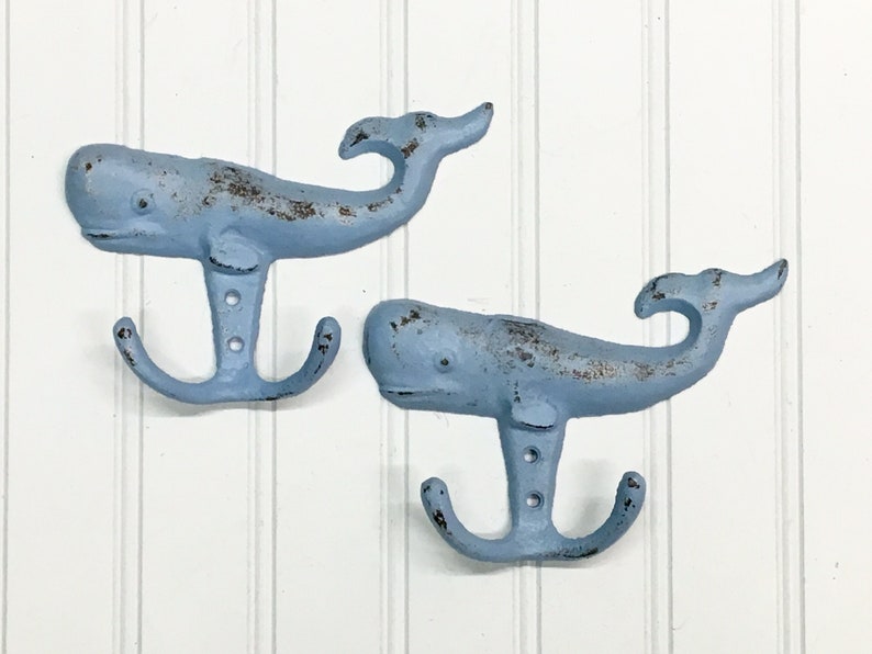 Whale Hook Towel Hook Nautical Hook Nautical Towel Hook Etsy