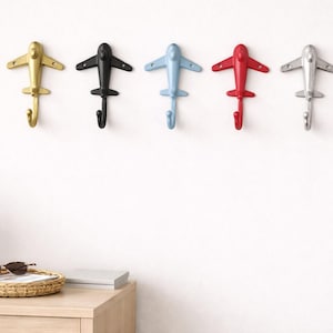 Gancho de hierro fundido para avión (19 colores)