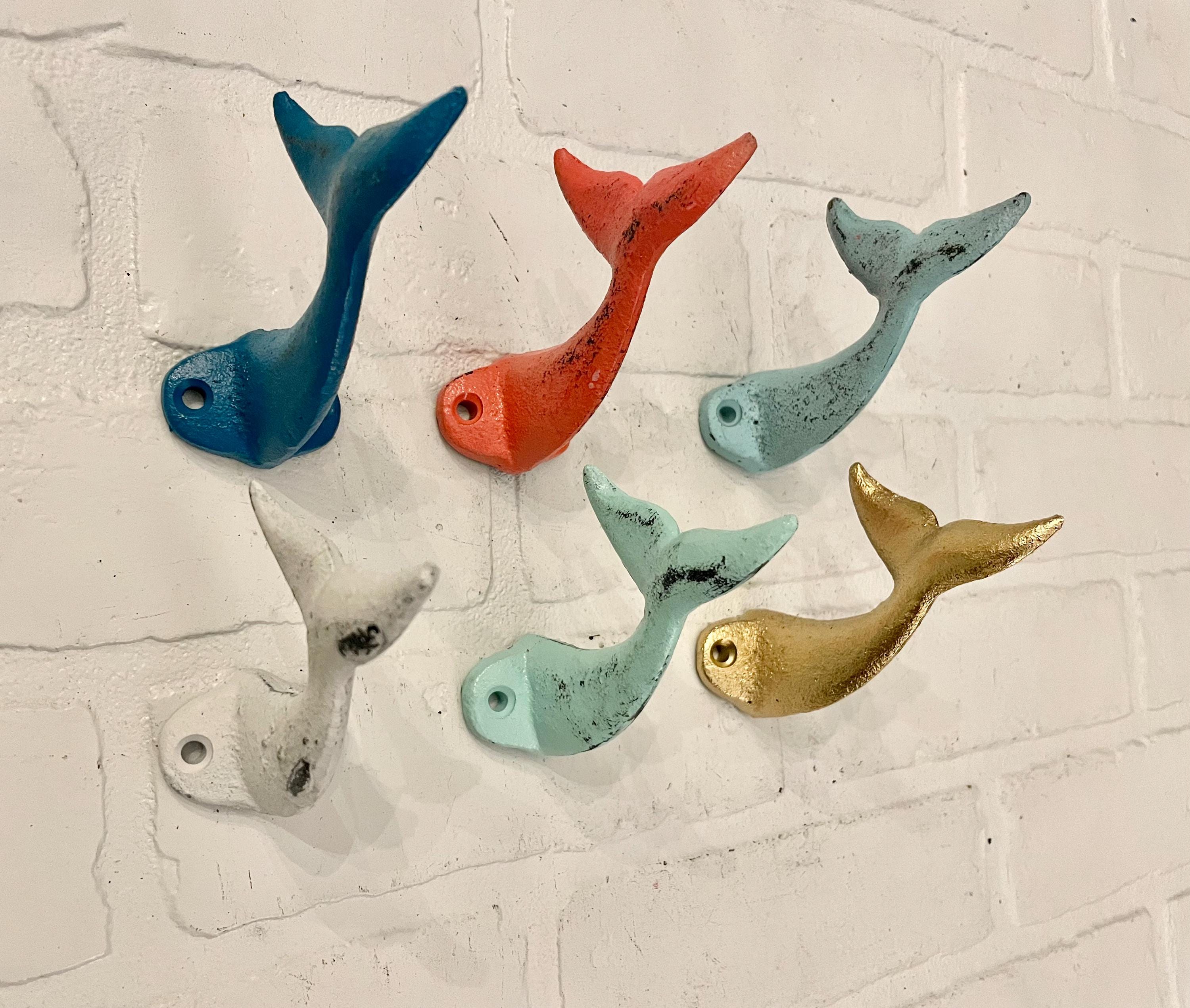 Ganci Da Parete A Tema Marina - Appendiabiti In Legno Con Design A Conchiglia, Per Casa, Ingresso, Camera (Set Con 3 Ganci) - 9