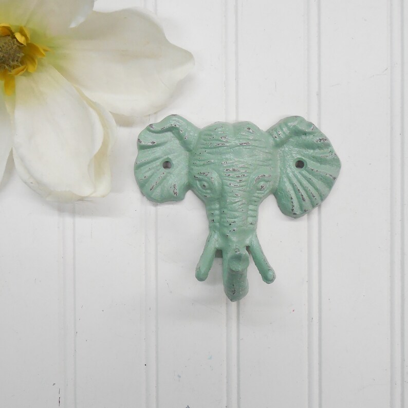 Nursery Wall D\u00e9cor Hooks for Wall Wall Hook Wall Hooks Nursery D\u00e9cor Elephant Hooks Coat Hook Elephant Coat Hook Elephant Wall Hook