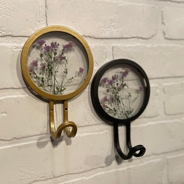 Flower Wall Hook Etsy