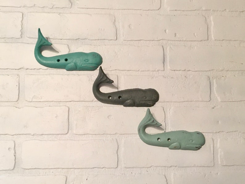 whale coat hooks