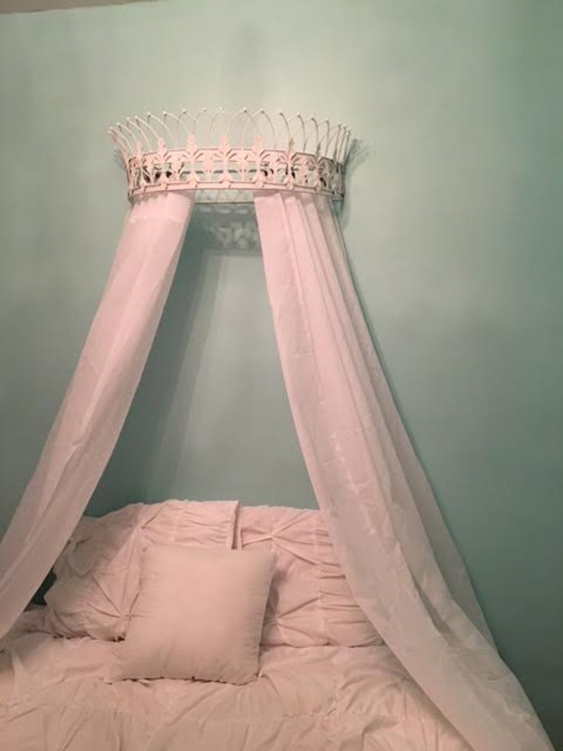 Crown Canopy Crown Canopy for Girls Room Bed Canopy Crown Etsy Canada