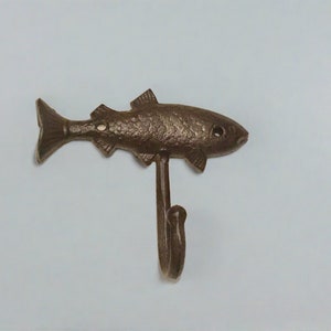 Fish Wall Hook (19 Colors), Fish Coat Hooks, Bathroom Wall Hook, Fish Towel Hooks, Nautical Hooks, Nautical Room, Beach Wall Hook