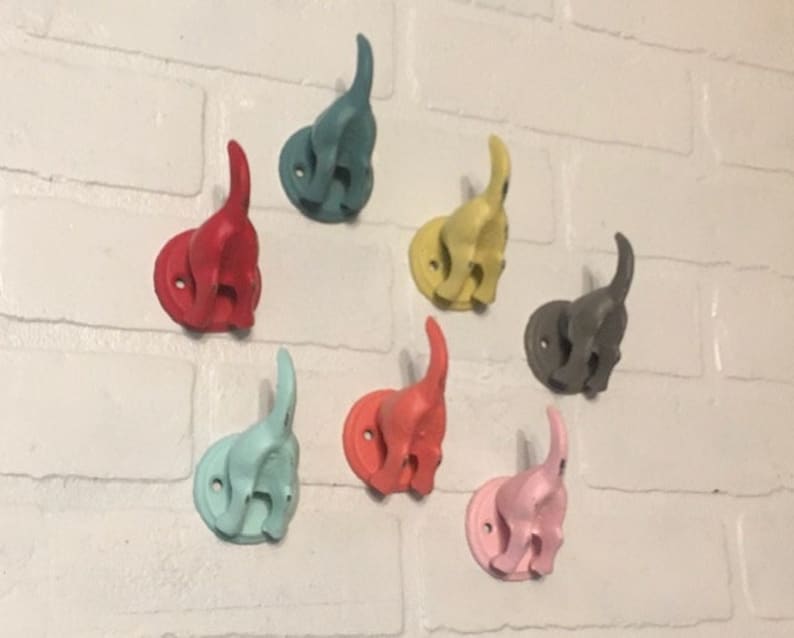Dog leash holder for wall, dog leash holder, dog leash hook, dog tail hook, dog décor, dog butt hook, the shabby store